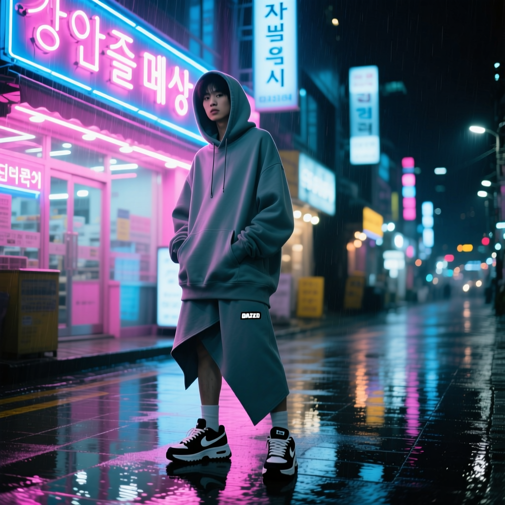 Hongdae streetwear lookbook